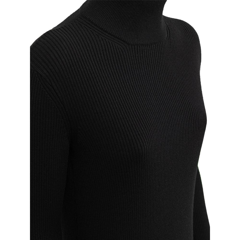 Bottega Veneta Black Wool Cardigan