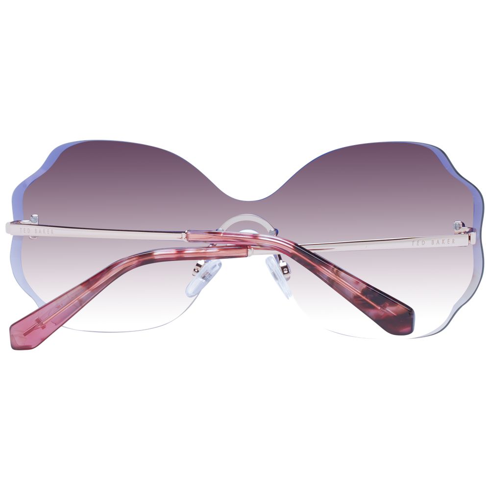 Ted Baker Rosaguld Acetat Solbriller