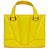 Ferrari Yellow Leather Handbag