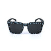 Ochelari de soare Adidas din acetat negru