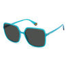 Ochelari de soare Polaroid din plastic albastru