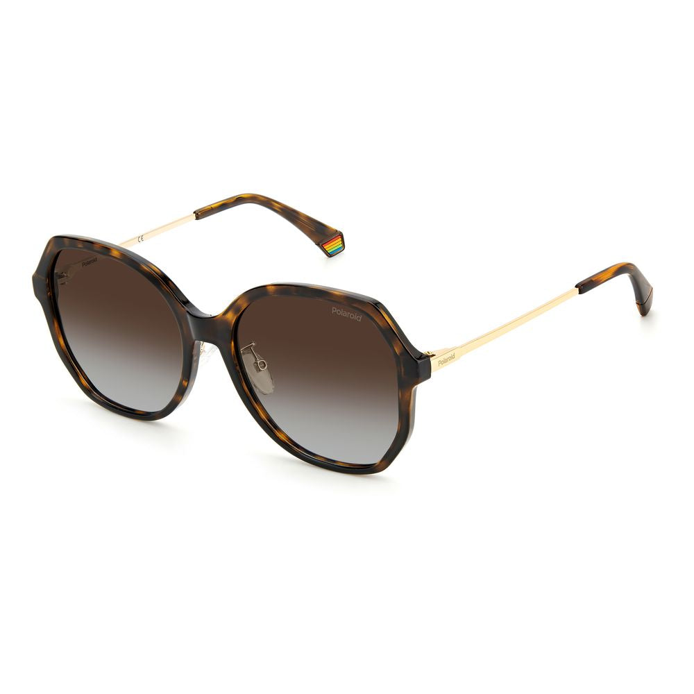 Ochelari de soare Polaroid din plastic maro