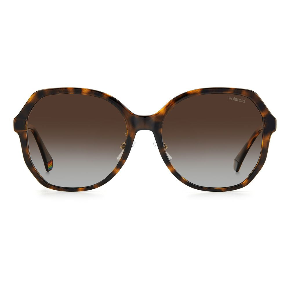 Ochelari de soare Polaroid din plastic maro