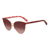 Kate Spade Red Metal Sunglasses