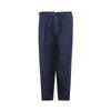 Emporio Armani Blue Linen Casual Pants
