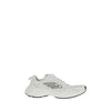 Balenciaga White Calf Leather Bos Taurus Athletic Sneakers