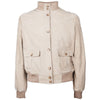 Emilio Romanelli Beige Calfskin Men Jacket