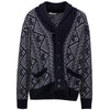 Cruciani Bicolor Cashmere Cardigan