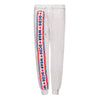 Pantaloni sport GCDS din bumbac alb