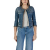 Liu Jo Light Blue Cotton Jackets & Coat