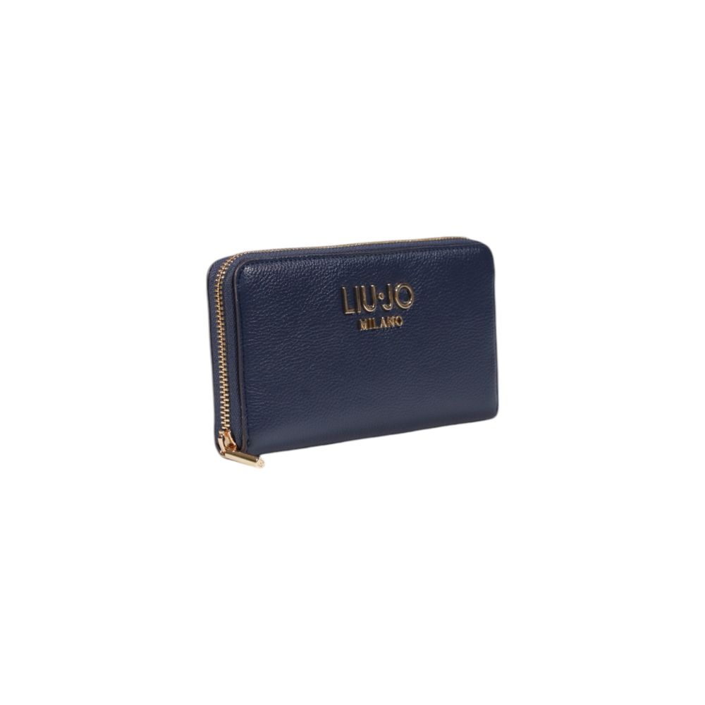 Liu Jo Blue Polyethylene Wallet