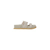 Liu Jo Gray Leather Sandal