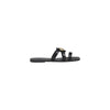 Liu Jo Black Leather Sandal