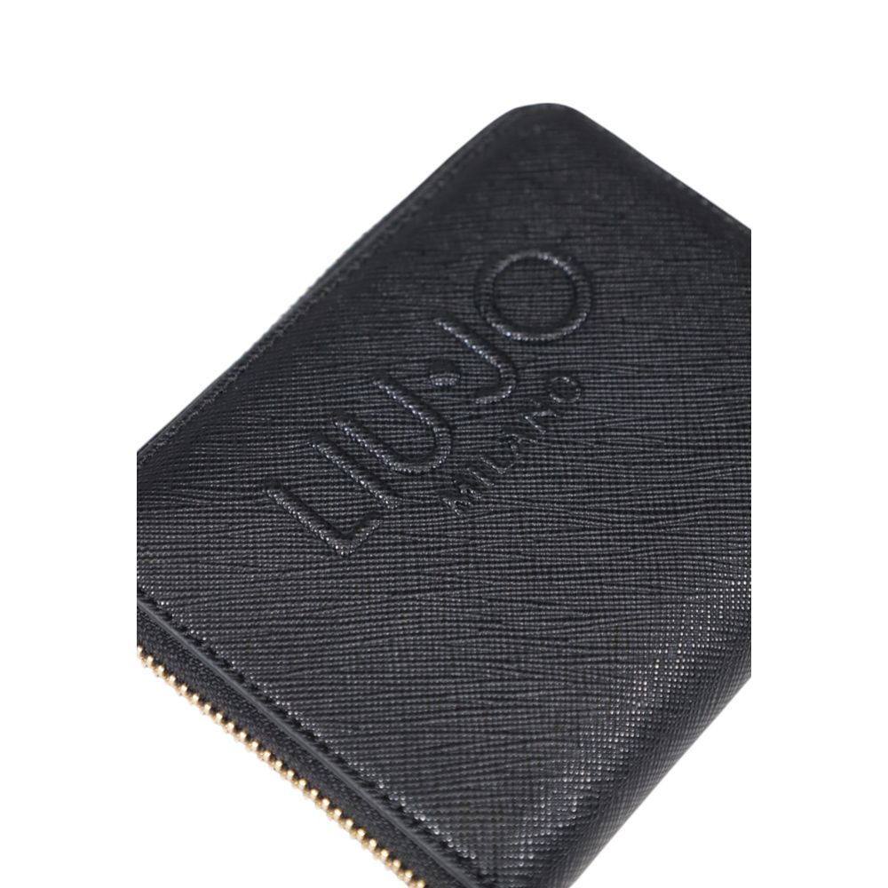 Liu Jo Black Polyethylene Wallet
