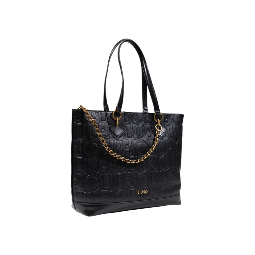 Liu Jo Black Polyethylene Handbag