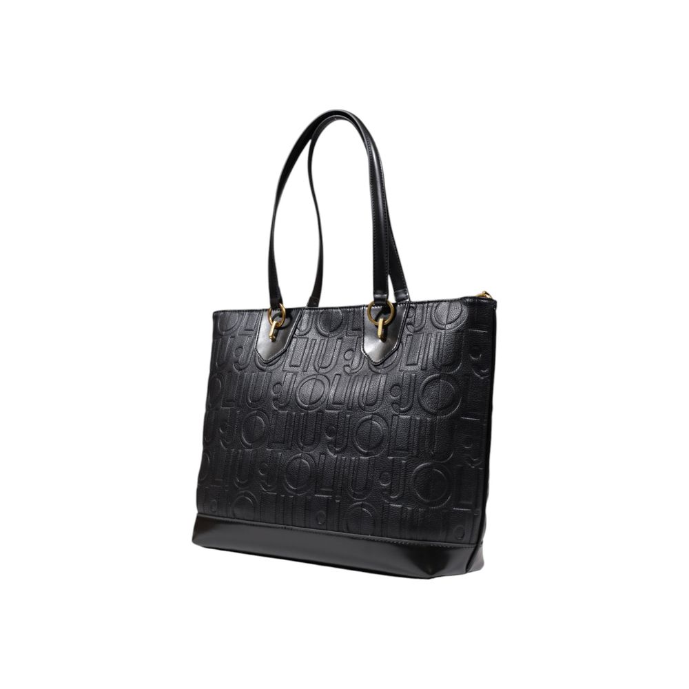 Liu Jo Black Polyethylene Handbag