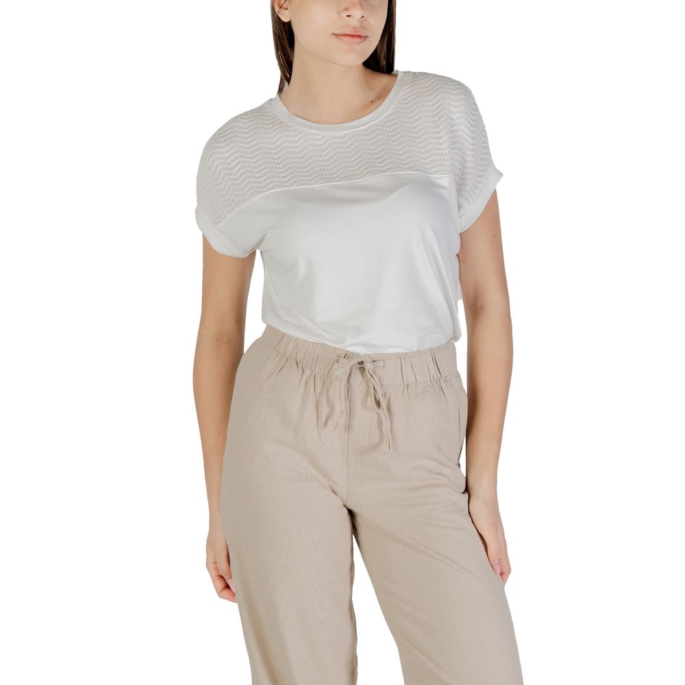 Street One White Viscose Tops & T-Shirt