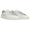 D.A.T.E White Leather Sneaker