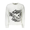 Cavalli Class White Cotton Men Sweater