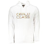 Cavalli Class White Cotton Men Sweater