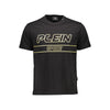 Plein Sport Black Cotton Men T-Shirt