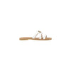 Liu Jo Cream Leather Sandal