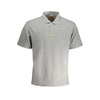 La Martina Gray Cotton Men Polo Shirt