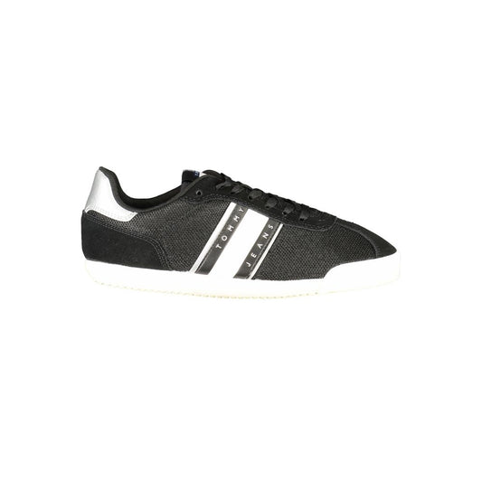 Tommy Hilfiger Black Polyester Women Sneaker