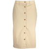 Gant Beige Cotton Women Skirt