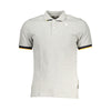 K-WAY Gray Cotton Men Polo Shirt