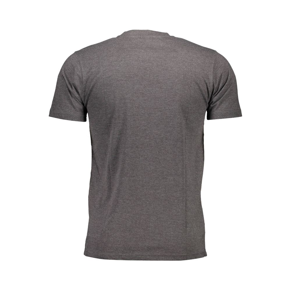 Sergio Tacchini Gray Cotton Men T-Shirt