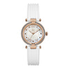 GC White Synthetic Dress Watch