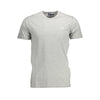 Sergio Tacchini Gray Cotton Men T-Shirt