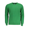 North Sails Green Wool Men Sweater