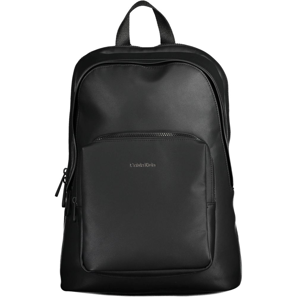 Rucsac Calvin Klein negru din poliester pentru bărbați