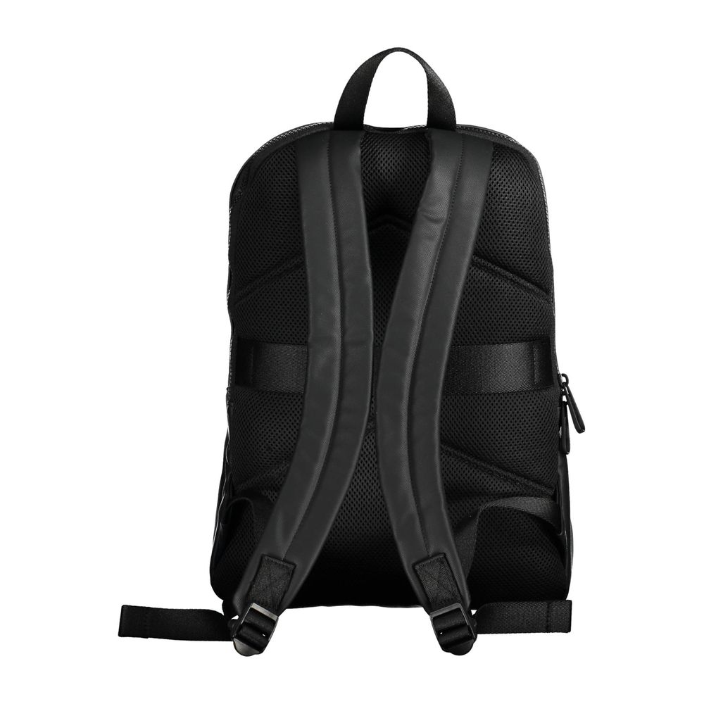 Rucsac Calvin Klein negru din poliester pentru bărbați
