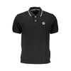 North Sails Black Cotton Polo Shirt
