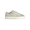 Calvin Klein Gray Leather Men Sneaker