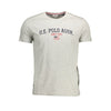 U.S. POLO ASSN. Gray Cotton Men T-Shirt