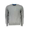 Harmont & Blaine Gray Cotton Men Sweater