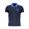 La Martina Blue Cotton Mens Polo Shirt