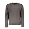 Napapijri Gray Cotton Men Sweater