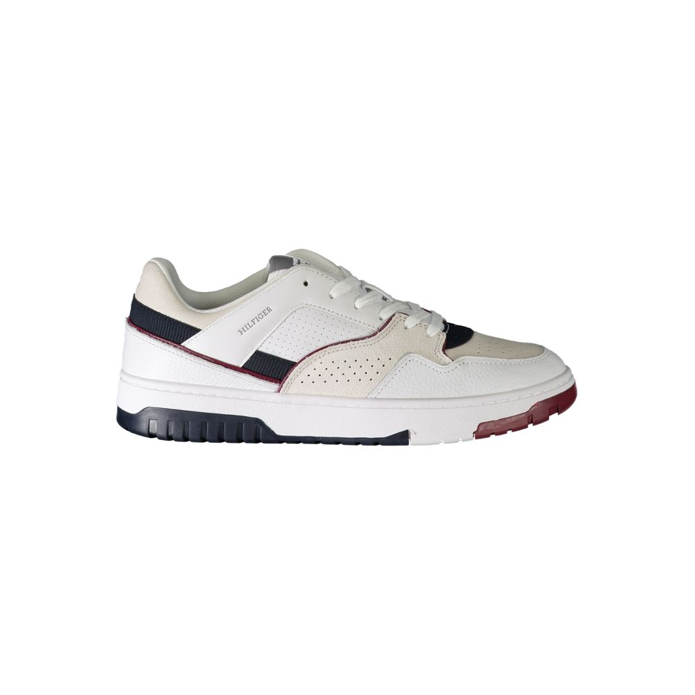 Pantofi sport Tommy Hilfiger din polietilenă albă pentru bărbați