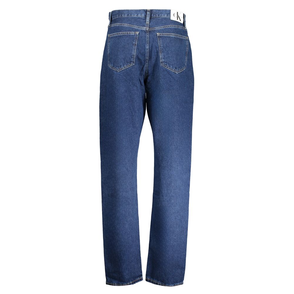 Calvin Klein Blue Cotton Women Jeans
