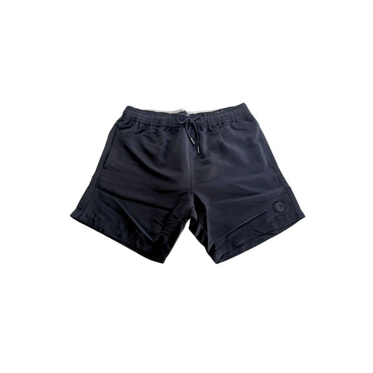 Trussardi Beachwear "Black Polyester Men Swim Shorts"