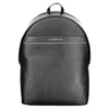 Tommy Hilfiger Black Polyester Men Backpack