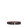 Ferragamo Brown Calf Leather Bos Taurus Regular Belt