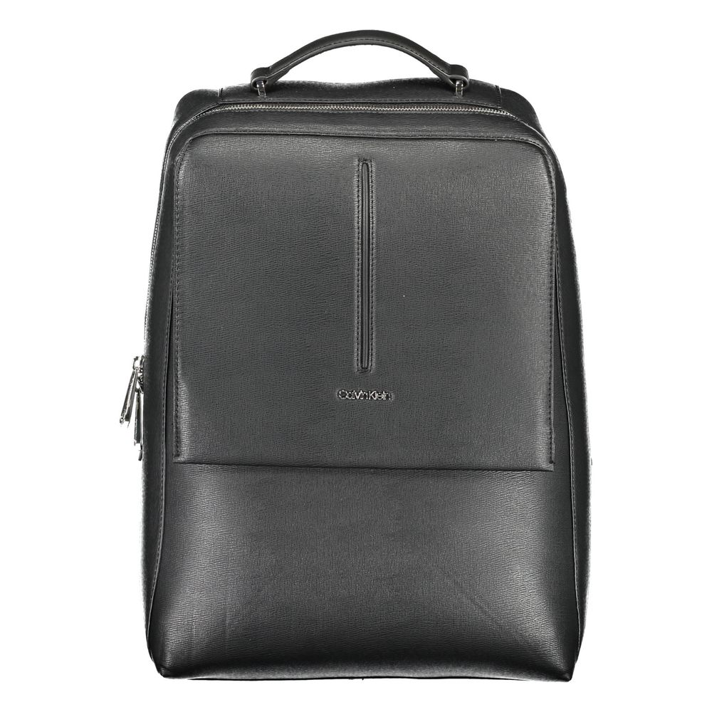 Rucsac Calvin Klein negru din poliester pentru bărbați