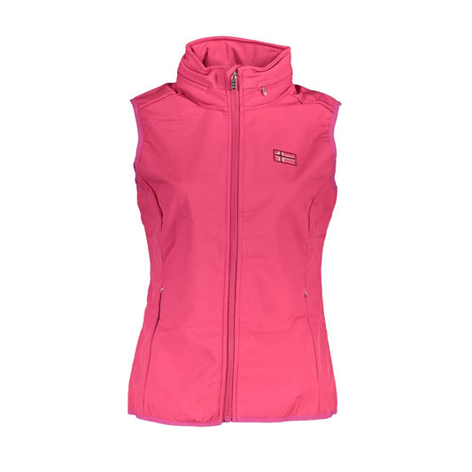 Scuola Nautica Pink Polyester Women Jacket