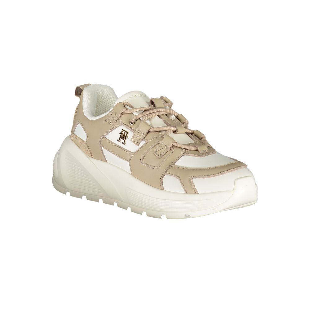 Pantofi sport Tommy Hilfiger din polietilenă albă pentru femei